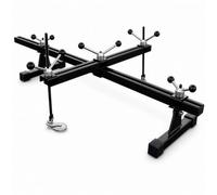 WilTec Traverse de Moteur, Support de Moteur 500 kg avec Traverse, Pont de Moteur réglable de 400 à 1 400 mm, Support pour Moteur et boîte de Vitesses