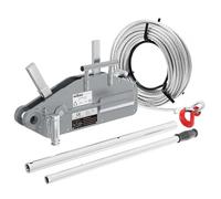 Wiltec Treuil à câble - Charge max. 1600 kg - Longueur 20 m / Ø 11 mm