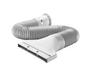 WilTec Tuyau raccord Airbrush 0,7-1,7 m, Ø 105 mm, pour Système d’Extraction d’air Système d’Aspiration, Vapeurs Fumées de Couleur