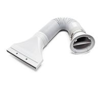 Wiltec Tuyau raccord airbrush 0,7-1,7m Ø105 mm Système d’extraction air vapeurs