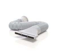 Wiltec Tuyau raccord clim 0,7-1,7 m, Ø 116 mm, pour Système d’extraction d’air Système d’évacuation, Climatisation Climatiseur
