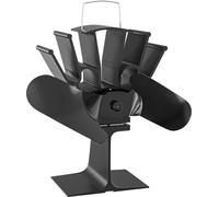 Ventilateur de poêle Bois 2 Hélices 70-350°C Autoalimentation thermique par Chaleur Sans courant