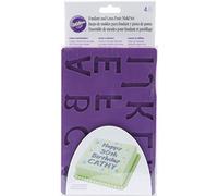 WILTON 0265736 Moule pour Fondant/Pastillage Lettres/Chiffres 27 x 14,5 x 5,99 cm