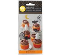Wilton 05-0-0148 Décoration de gâteau Halloween pk/8, papier