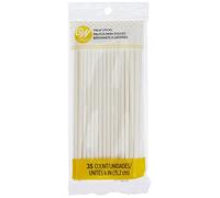 Wilton Batonnet Pop Cake 15 cm, 35 Pièces Baton Sucette en Papier de Qualité Alimentaire pour Faire des Sucettes, des Gâteaux, des Desserts - 355 Pièces