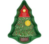 Wilton Christmas Tree Cake Pan, Moule à Gâteau | Moule à Gâteau en Forme de Sapin de Noël avec Revêtement Antiadhésif, Répartition Uniforme de la Chaleur