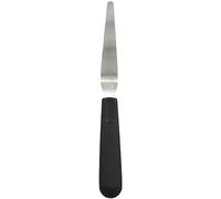 Wilton Comfort Grip Spatule Conique, Spatule coudée en Acier Inoxydable pour Gâteaux, Palette à Lisser pour Étaler du Glaçage ou la Crème, Spatule à Glaçage - 22,5 cm