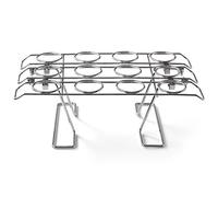 Wilton Grille à cônes pour cupcakes 12 trous Argenté 5.28x27.48x15.8 cm