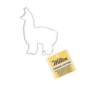 Wilton Cookie Cutter Alpaca: Emporte-pièces en Acier Inoxydable pour Biscuits, Cookies et Décorations en Fondant, Lave-Vaisselle - 7,8 cm