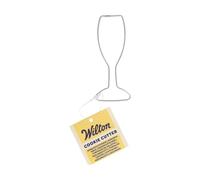 Wilton Cookie Cutter Cocktail Glass: Emporte-pièces en Acier Inoxydable pour Biscuits, Cookies et Décorations en Fondant, Lave-Vaisselle - 7,6 cm