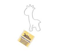 Wilton Cookie Cutter Giraffe: Emporte-pièces en Acier Inoxydable pour Biscuits, Cookies et Décorations en Fondant, Lave-Vaisselle - 8 cm