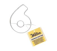 Wilton Cookie Cutter Number 6: Emporte-pièces Chiffres en Acier Inoxydable pour Biscuits, Cookies et Décorations en Fondant, Lave-Vaisselle - 7,5 cm
