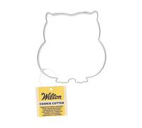 Wilton Cookie Cutter Owl: Emporte-pièces en Acier Inoxydable pour Biscuits, Cookies et Décorations en Fondant, Lave-Vaisselle - 9 cm