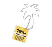 Wilton Cookie Cutter Palm Tree: Emporte-pièces en Acier Inoxydable pour Biscuits, Cookies et Décorations en Fondant, Lave-Vaisselle - 6,8 cm