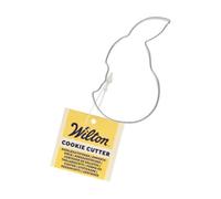 Wilton Cookie Cutter Pear: Emporte-pièces en Acier Inoxydable pour Biscuits, Cookies et Décorations en Fondant, Lave-Vaisselle - 7,3 cm