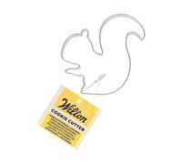 Wilton Cookie Cutter Squirrel: Emporte-pièces en Acier Inoxydable pour Biscuits, Cookies et Décorations en Fondant, Lave-Vaisselle - 7 cm