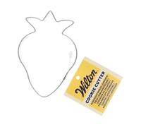 Wilton Cookie Cutter Strawberry: Emporte-pièces en Acier Inoxydable pour Biscuits, Cookies et Décorations en Fondant, Lave-Vaisselle - 7,2 cm