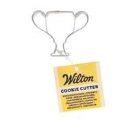 Wilton Cookie Cutter Trophy: Emporte-pièces en Acier Inoxydable pour Biscuits, Cookies et Décorations en Fondant, Lave-Vaisselle - 5 cm