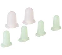 Wilton Couvercles en Silicone pour Douilles - Lot de 6 - Embouts de Protection pour Douilles de Glaçage, Decorating Tip Covers - Lot de 6