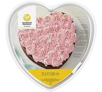 Wilton Moule à gâteaux en aluminium Wilton Decorator Preferred, 25,4 cm, pour les cœurs