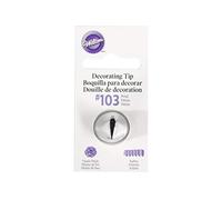 Wilton Douille à Pâtisserie #103 Pétale Cardé, Douille Professionnelle Métallique Buse de Glaçage Réutilisable pour la Décoration de Gateaux, Muffins et de Cupcakes