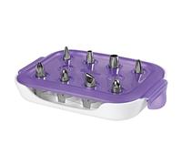 Wilton Douilles à Pâtisserie Starter Set/9, Douilles Professionnelle Métallique Buse de Glaçage Réutilisable pour la Décoration de Gateaux, Muffins et de Cupcakes