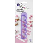 Wilton Emporte-Pièce Easy Blooms Fleur : Emporte-pièce en Plastique pour Fondant Découpe Fleur Pâte à Sucre pour Décoration de Gâteaux - 1 Pièce