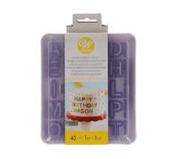 Wilton Emporte-Pièces Alphabet et Chiffres: Idéal Pour Biscuits, Fondant, Pâte D’Amandes et Gâteaux D’Anniversaire - Set/40