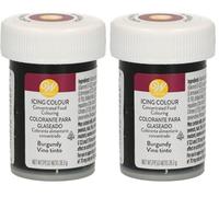 Wilton Gel Colorant Bourgogne Pot de 28,3 g (Lot de 2)