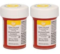 Wilton Gel Colorant Jaune Citron Pot de 28,3 g (Lot de 2)