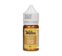 Wilton Liquid Colour, Colorant Alimentaire Liquide, Bright Gold, 30 g | Colorant Alimentaire à Base d'Eau pour Fondant, Crème au Beurre, Glaçage Royal et Aérographe, Hautement Concentré