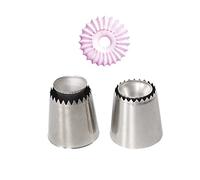 Wilton Lot de 2 douilles russes pour décoration de gâteaux avec embout sultan