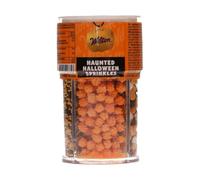 Wilton Mélange de Sprinkles Halloween Effrayant 4-en-1 : Vermicelles patisserie, Couleurs classiques & formes d’Halloween, Bon goût, Parfait pour décorer gâteaux, cupcakes & biscuits