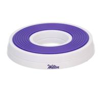 Wilton Mini Non-Slip Turntable Plateau à gâteau - Plateau tournant pour pâtisseries, fondants, décoration de gâteaux avec anneaux antidérapants, Rotation 360°