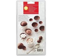 Wilton Moule à bonbons en forme de boule de chocolat chaud 3D