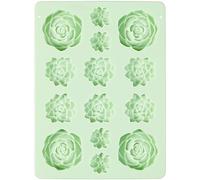 Wilton Moule à bonbons en silicone Wilton Succulents, 14 cavités