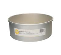 Wilton Decorator Preferred Moule à Gâteau Ronde Ø CM 25 x 10 H, Moule Professionnel Extra Profond, Matériau: Aluminium Anodisé Résiste, Gris