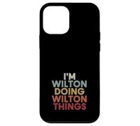 Wilton Name Wilton Personalized Name First Given Coque pour iPhone 12 Mini
