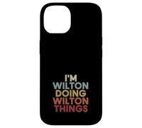 Wilton Name Wilton Personalized Name First Given Coque pour iPhone 14