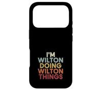 Wilton Name Wilton Personalized Name First Given Coque pour iPhone 17 Pro