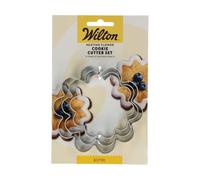 Wilton Nesting Cookie Cutter Flower: Emporte-pièces en Acier Inoxydable pour Biscuits, Cookies et Décorations en Fondant, Lave-Vaisselle - Set/3
