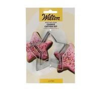 Wilton Nesting Cookie Cutter Star: Emporte-pièces en Acier Inoxydable pour Biscuits, Cookies et Décorations en Fondant, Lave-Vaisselle - Set/3