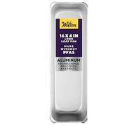 Wilton Performance Pans Moule à Pain 40 x 10 cm : Moule à Pain et Gâteaux en Aluminium Anodisé pour Pâtisserie, Cake Design et Bananes Breads - 40 x 10 x 10 cm