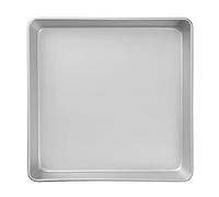 Wilton Performance Pans Moule Carré Plaque à Pâtisserie 30 x 30 cm - Moule à Gâteau en Aluminium Anodisé, Plaque de Cuisson, Antiadhésive pour Gâteaux, Gratins et Pizza - 30,4 x 30,4 x 5,08 cm