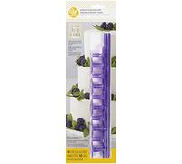 Wilton Plastic Support Rods and Caps, Tiges de Fixation et Capuchons en Plastique, Supports pour Gâteaux à Plusieurs Étages Plastique Réutilisable Gateaux Mariage, Anniversaire, Fête - Lot de 14