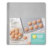 Wilton Plat de Cuisson pour Biscuits, Recipe Right, Acier Inoxydable, avec Couche d'Air Intégrée, 40,6 x 35,6 cm (16 x 14"), 2105-977