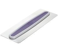 Wilton Racloir à Gâteau - Spatule à Pâte en Plastique pour Cuisine et Pâtisserie, Cake Scraper pour Lisser le Glaçage et Décorer les Bords - 22,8 x 7,6 cm