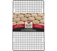 Wilton Grille de refroidissement 03-3136, recette droite, antiadhésive, 40,6 cm x 25,4 cm, acier