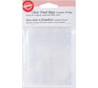 Wilton Sachets à Friandises Transparents, pack de 50