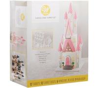 Wilton Set Gâteau Château Romantique: Set de 32 Pièces avec Tours, Fenêtres et Toit - Accessoires Réutilisables pour Gâteaux de Mariage et Anniversaire